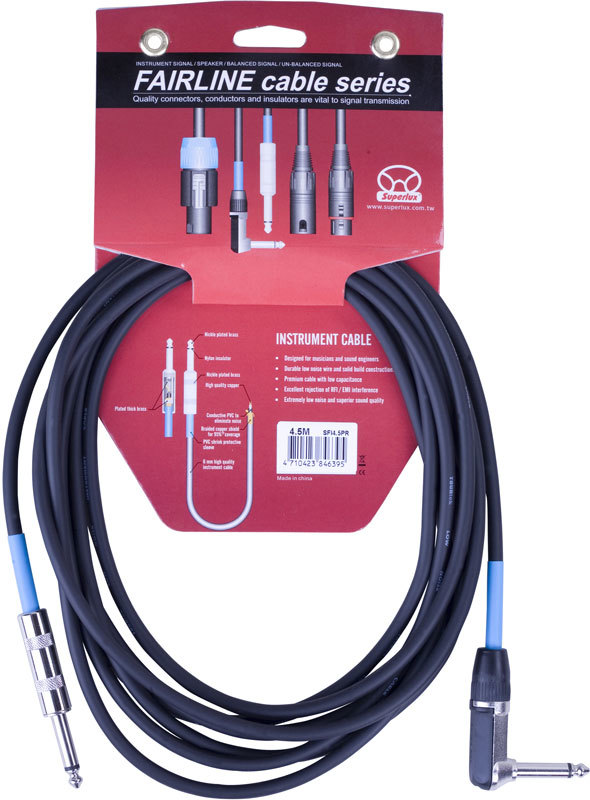 Superlux SFI6PR Инструментальный кабель 6 м