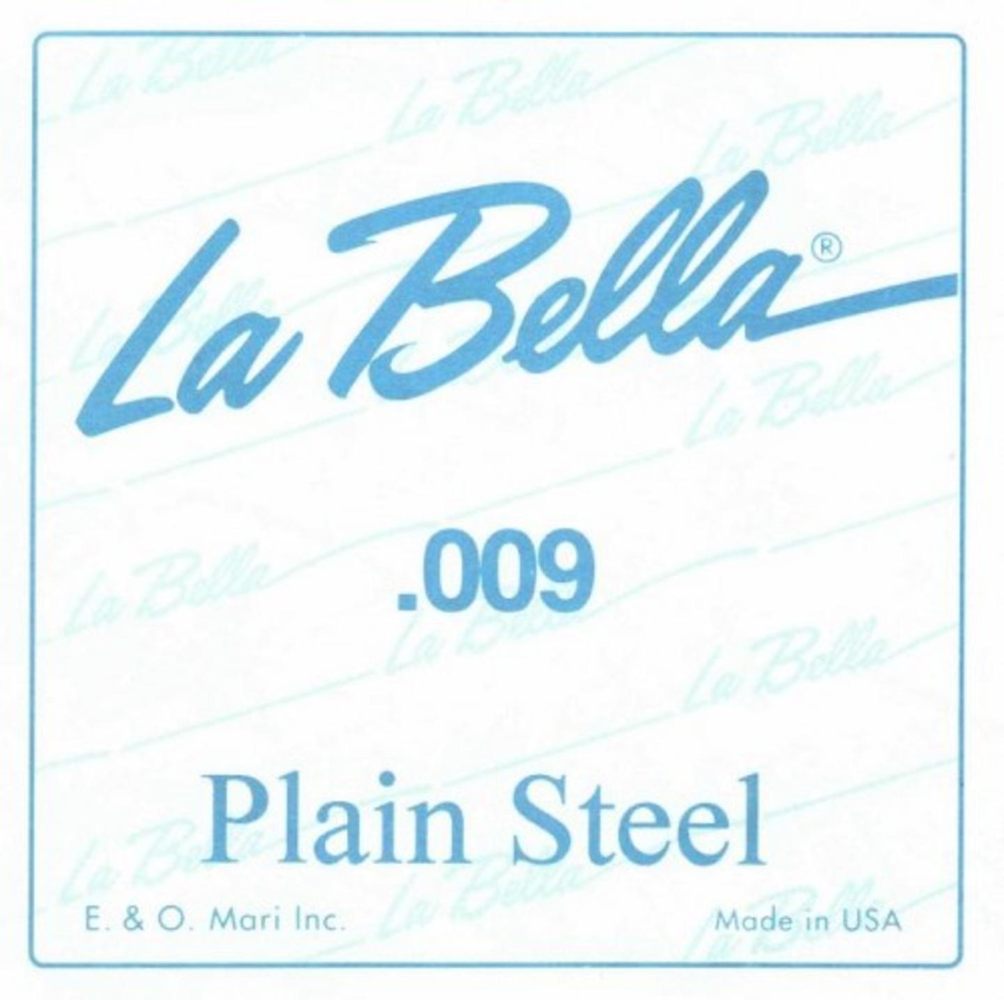 La Bella PS009 отдельная струна, без оплетки, 009