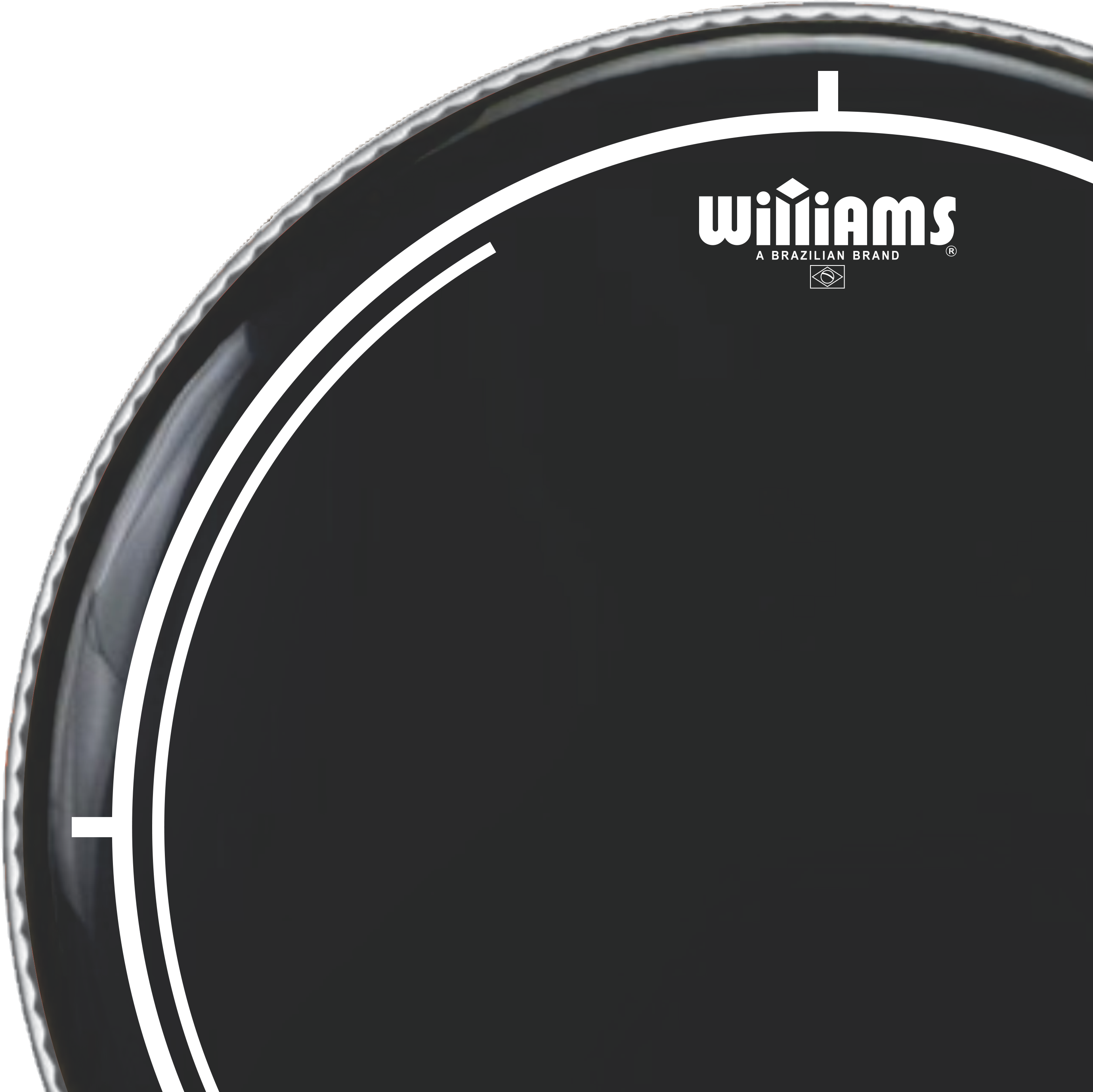 WILLIAMS WB2-7MIL-12 Double Ply Black Oil Target Series 12", 7-MILДвухслойный пластик для тома проз 