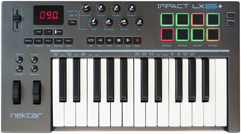 NEKTAR Impact LX 25+ - MIDI-клавиатура