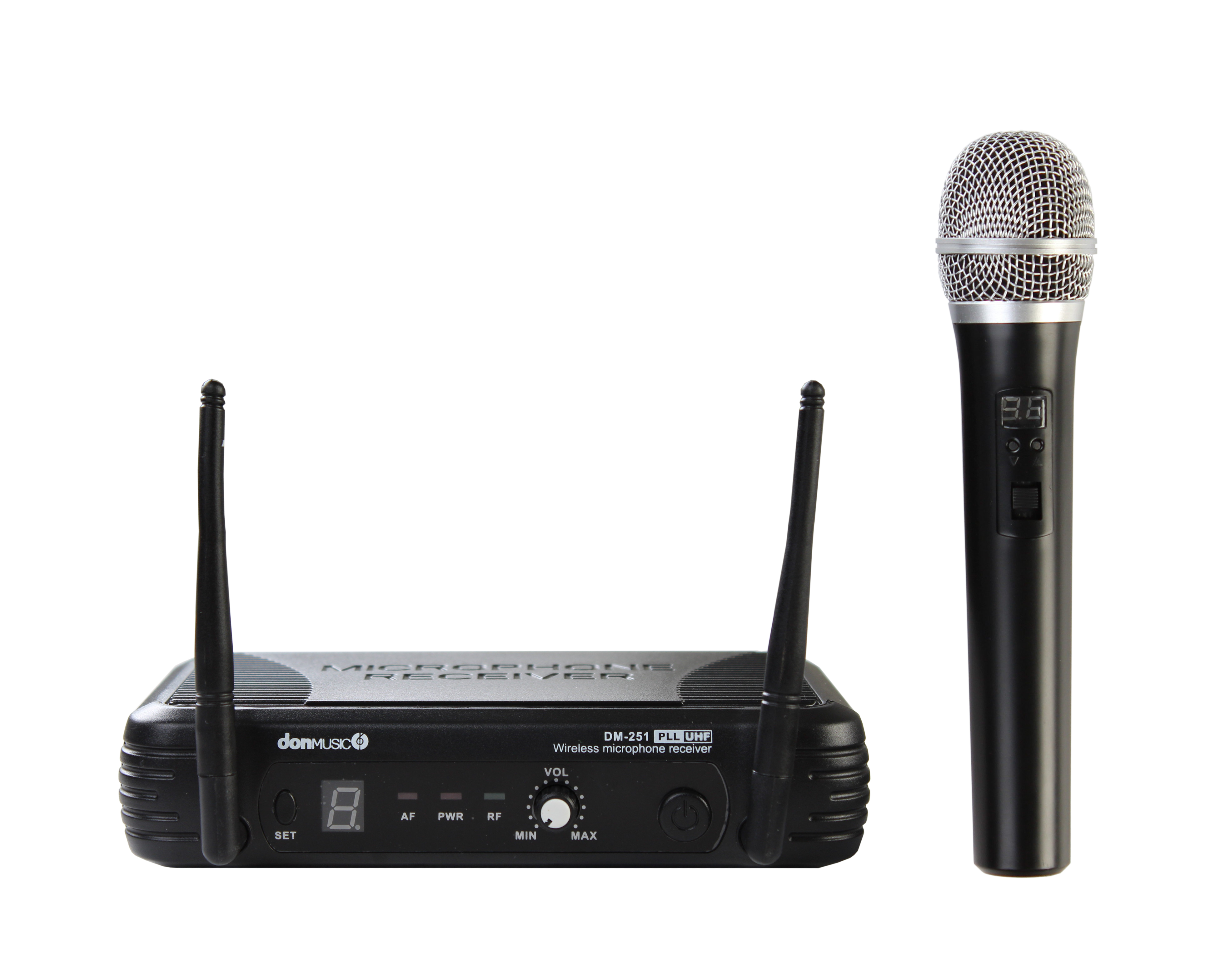 DM-251/HH-25 Беспроводная радиосистема с одним ручным микрофоном Диапазон рабочих частот: 460-970 МГ