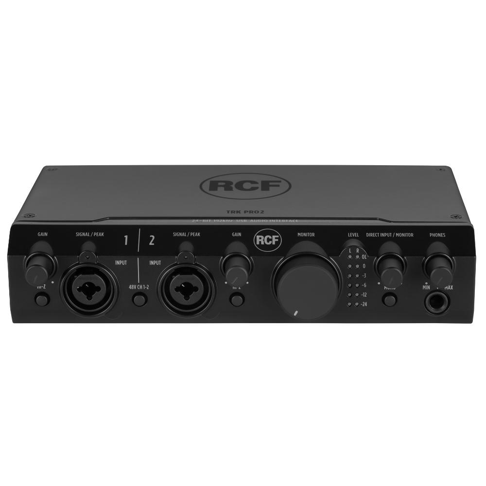 RCF TRK PRO2 - 2x2-х канальный USB-аудиоинтерфейс