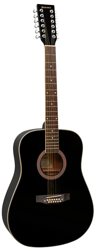 MARTINEZ W-1212 / BK 12-струнная акустическая гитара