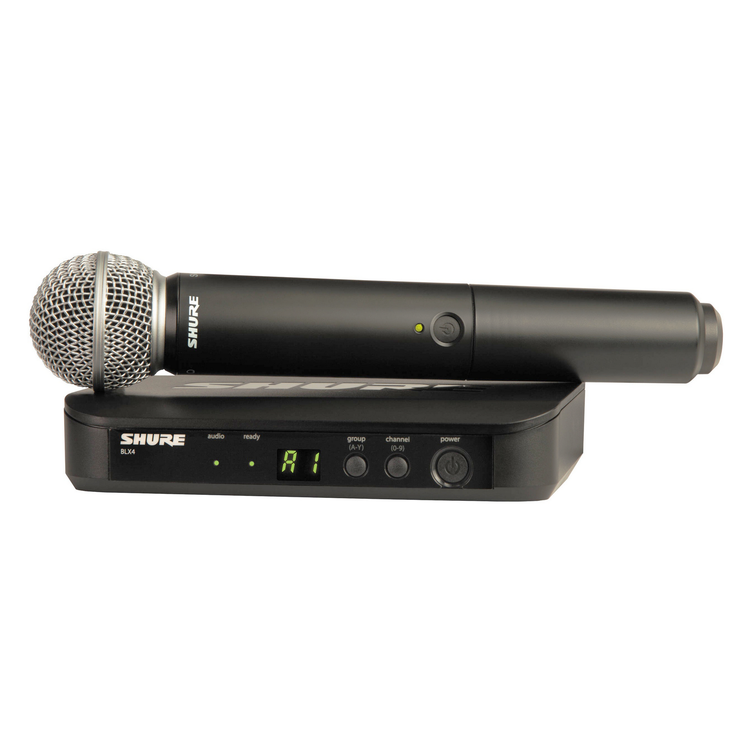 SHURE BLX24CN/B58 G18 - вокальная радиосистема с ручным динамическим микрофоном B58 (470 - 494МГц)