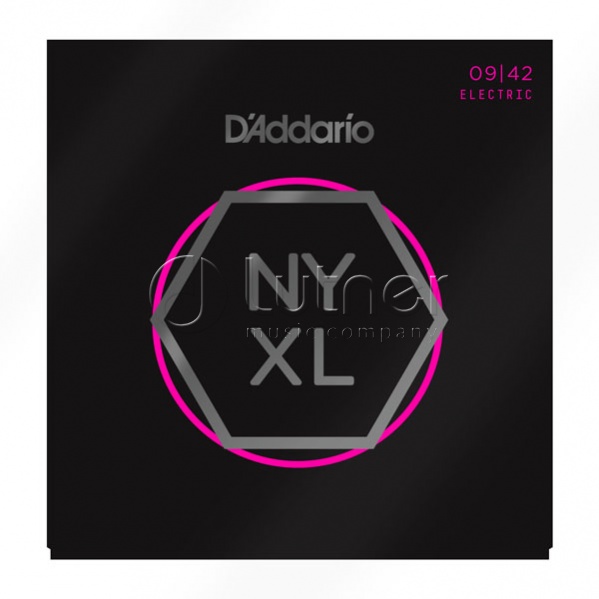 D'Addario NYXL0942 NYXL Комплект струн для электрогитары, никелированные, Super Light, 09-42