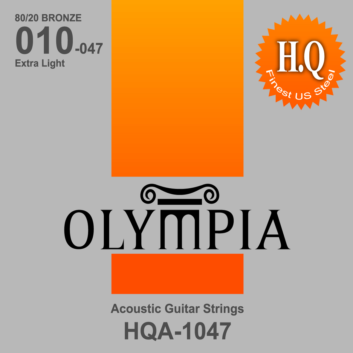 Olympia HQA1047 Струны для акустической гитары 10-47