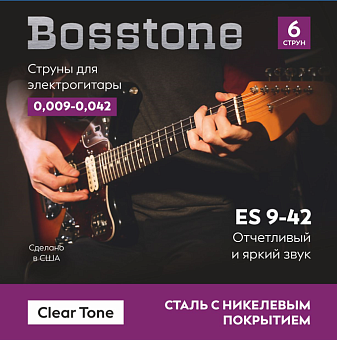 Bosstone ES 9-46 Струны для электрогитары из стали с никилевым покрытием