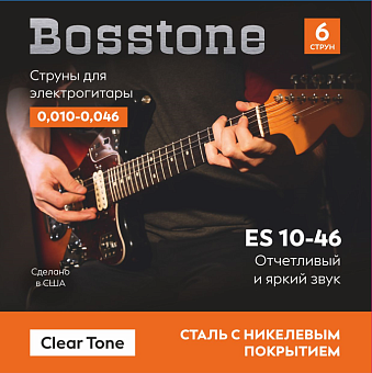 Bosstone ES 9-46 Струны для электрогитары из стали с никилевым покрытием