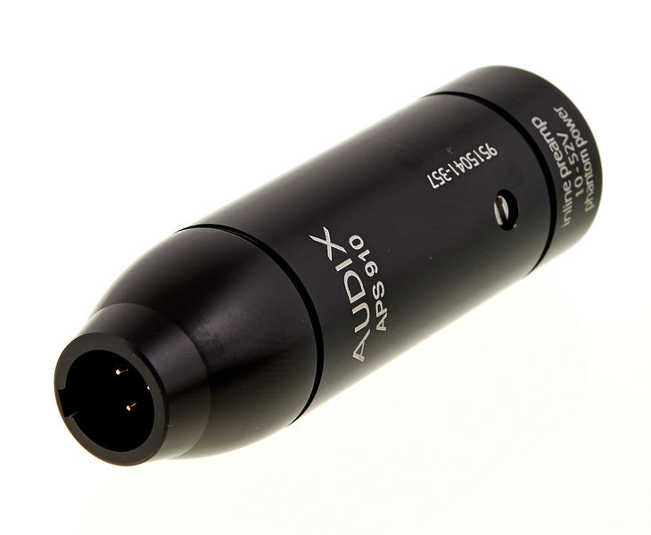 AUDIX APS910 Компактный адаптер фантомного питания 9 - 52В для микрофонов AUDIX