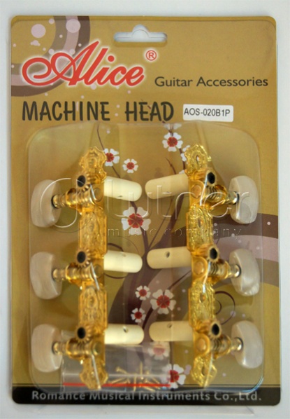 Alice AOS-020B1P Комплект колковой механики для классической гитары