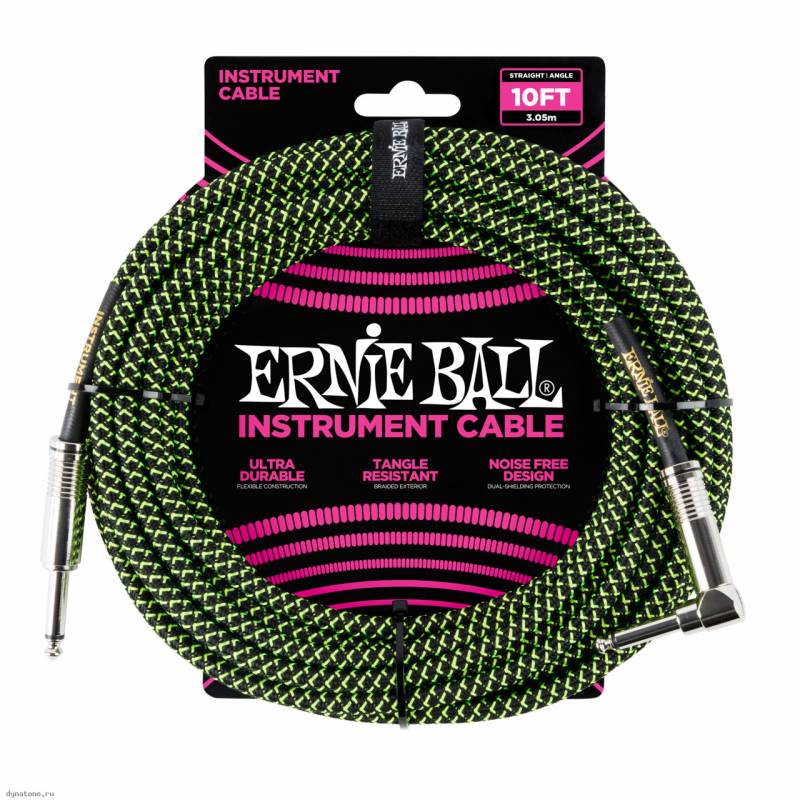 ERNIE BALL 6077 Инструментальный кабель 3m