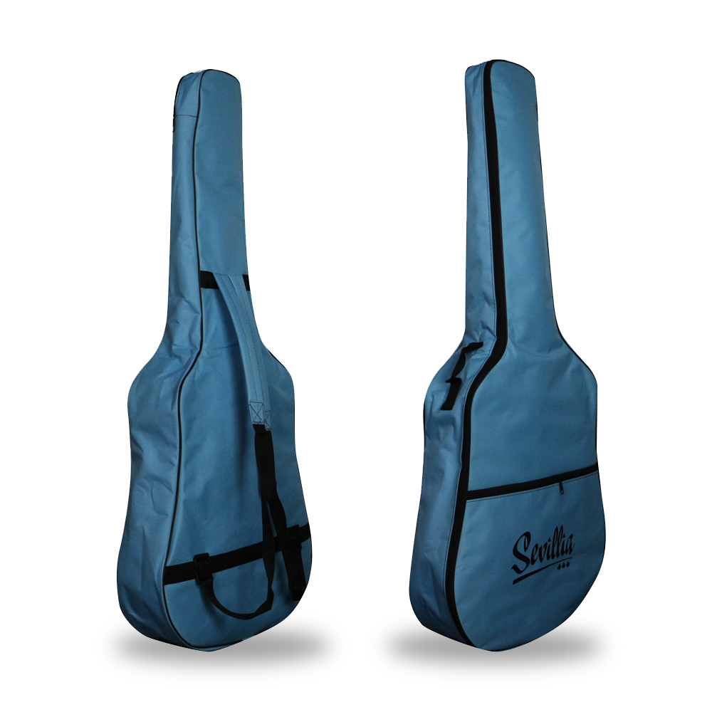 Sevillia covers GB-U40 BL Универсальный чехол для классической и акустической гитары (синий)