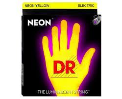 DR NYE-9 NEON HiDef Yellow струны электрических ги