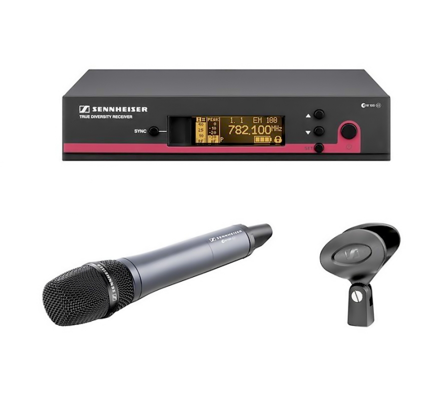 SENNHEISER EW 100-945 G3-B-X - радиосистема с ручным вокольным микрофоном, диапазон  (626-668 МГц)