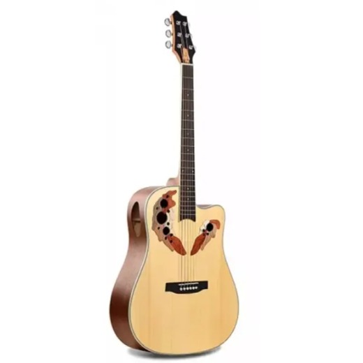 Smiger LG-01 акустическая гитара 4/4 с вырезом, 6 струн, матовый лак