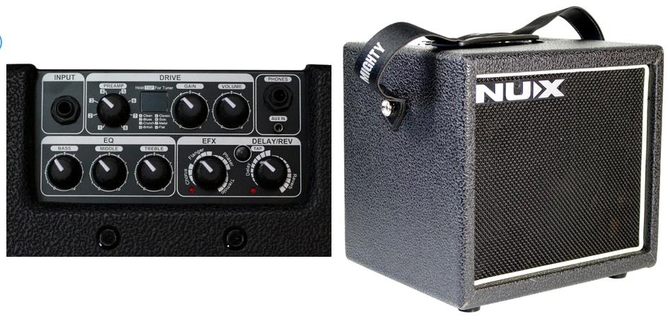 NUX Mighty8SE - гитарный комбоусилитель 4 ватт.