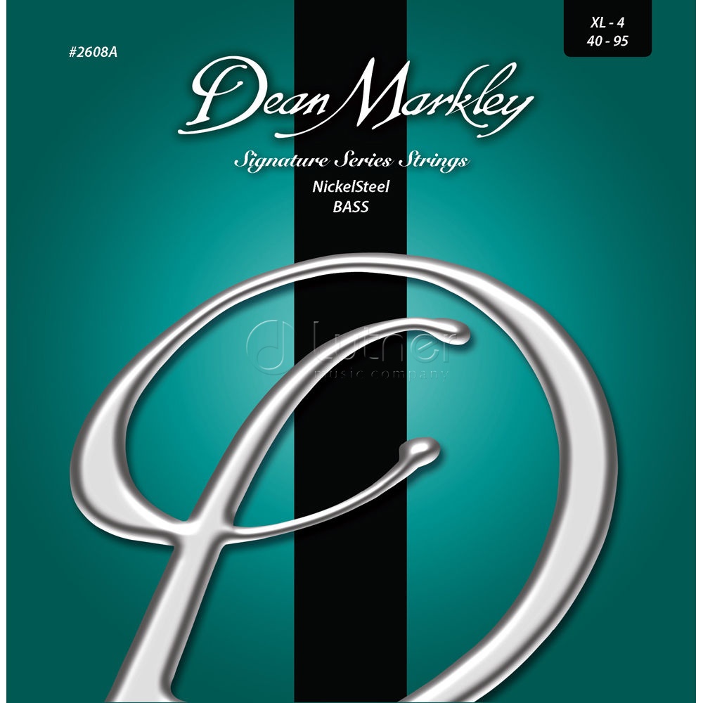 Dean Markley DM2608A Signature Nickel Steel Комплект струн для бас-гитары, никелированные, 40-95