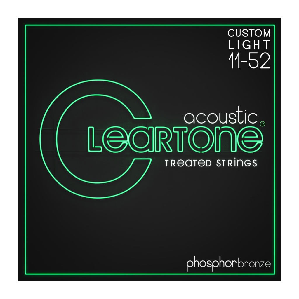 Cleartone 7411 Phosphor Bronze Комплект струн для акустической гитары, ф.бронза, с покрытием, 11-52