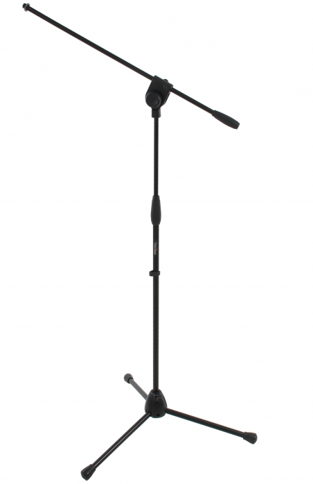 Proel PRO100BK - Проф. микрофонная стойка, тренога, журавль, цвет: матовый чёрный