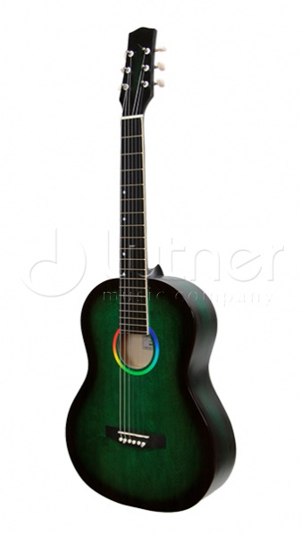 Амистар M-313-GR Акустическая гитара, зеленая