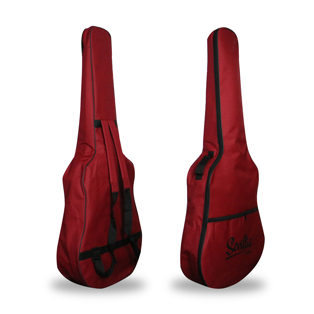 Sevillia covers GB-U40 RD Универсальный чехол для классической и акустической гитары (красный)
