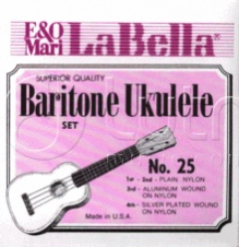 LaBella 25-BARITONE Комплект струн для укулеле баритон