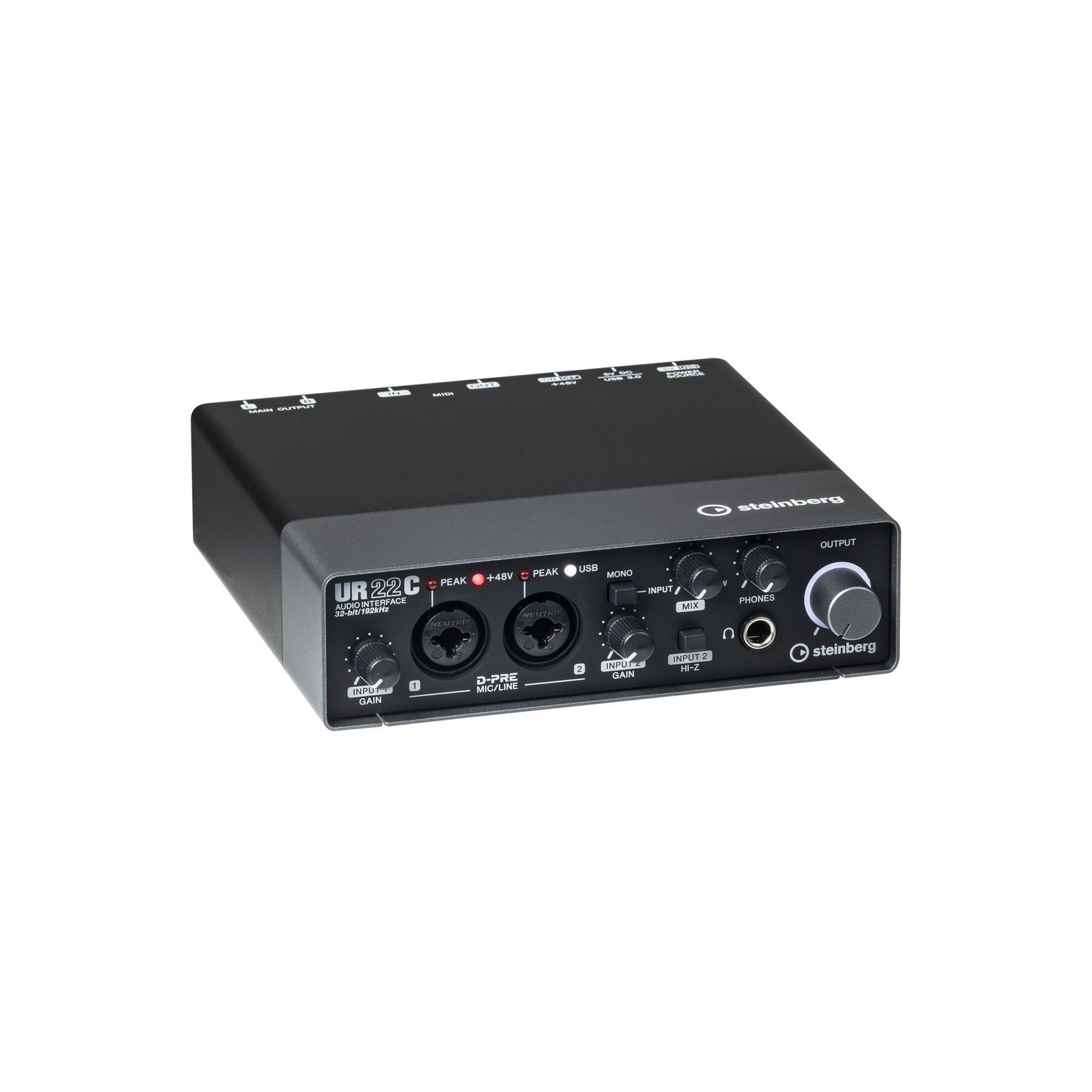 STEINBERG UR22C USB3.0 - Профессиональный аудиоинтерфейс