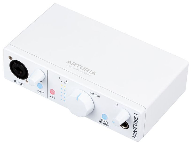 ARTURIA MiniFuse 1 White USB аудио интерфейс