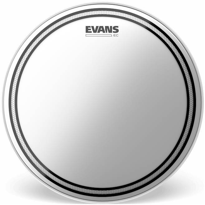 Evans B10ECS пластик, прозрачное напыление, двойной