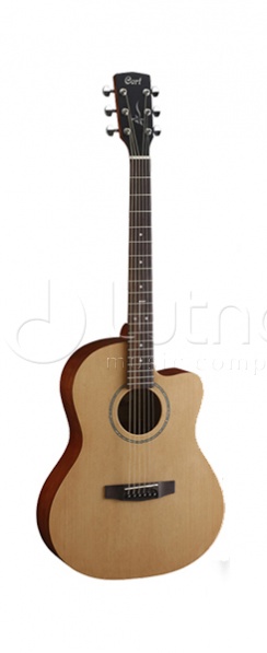 Cort JADE1-OP Jade Series Акустическая гитара, с вырезом, цвет натуральный