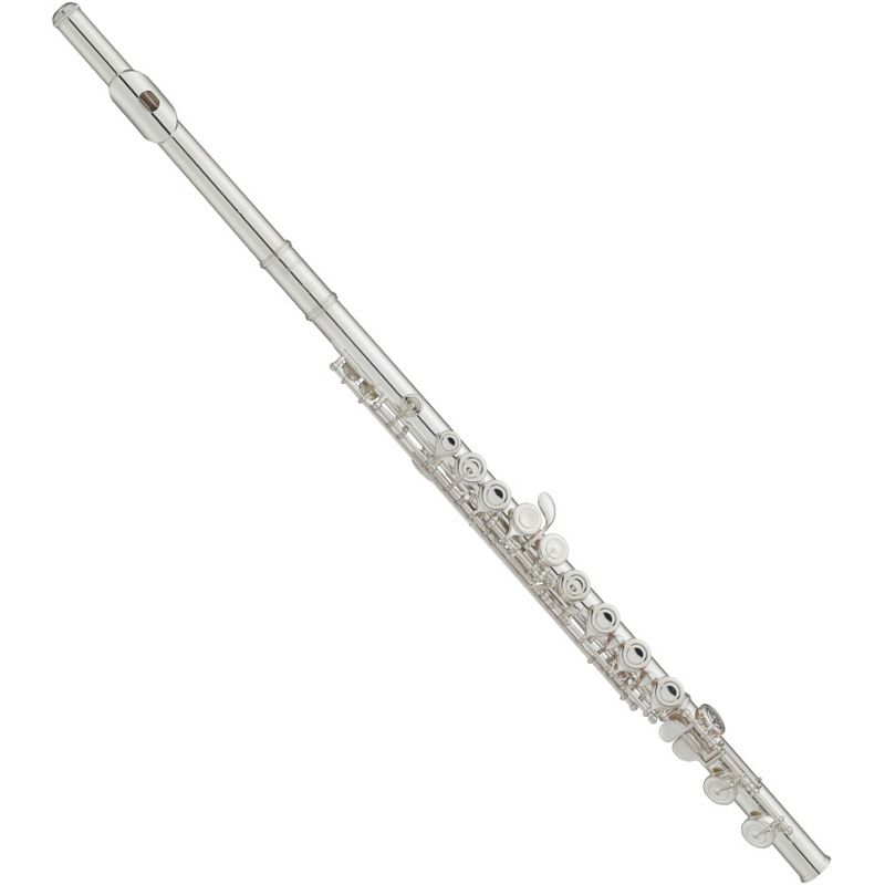 Yamaha YFL-222 флейта без резонаторов, не в линию, посеребренная