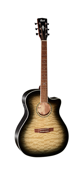 Cort GA-QF-TBB Grand Regal Series Электро-акустическая гитара