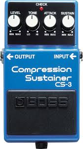 BOSS CS-3 педаль гитарная компрессор-сустейн