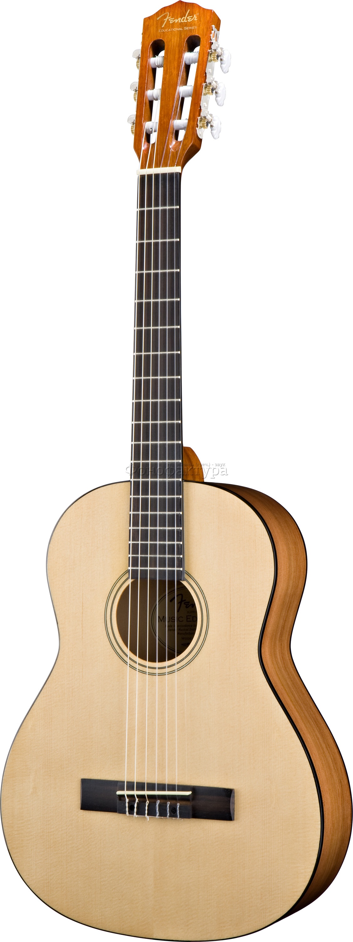 FENDER ESC105 NATURAL CLASSICAL 4/4 классическая гитара с чехлом