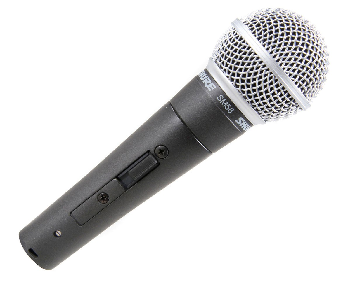 SHURE SM58S - вокальный динамический кардиоидный микрофон (с выключателем)