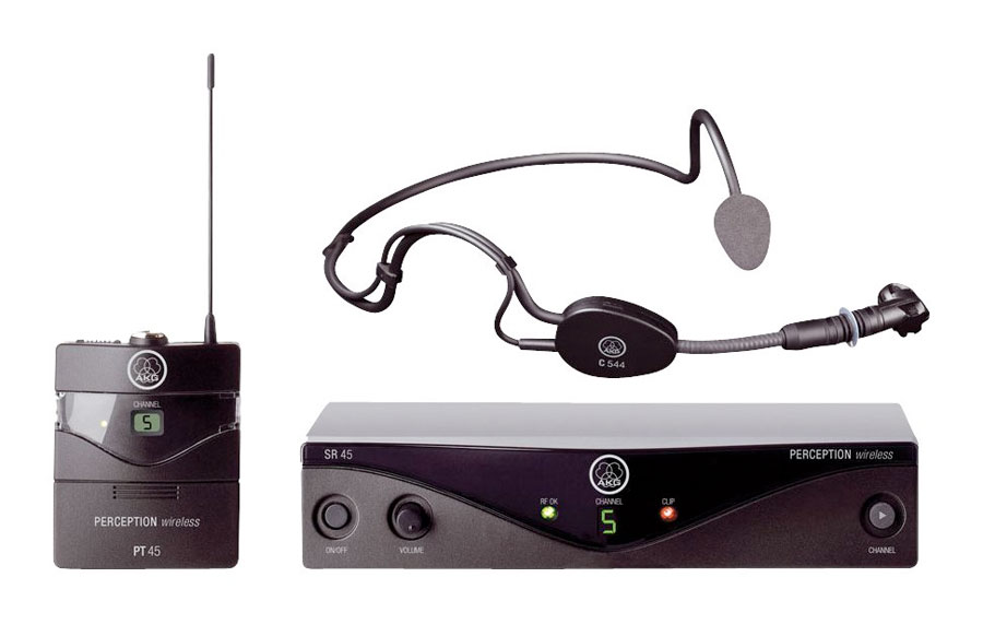 AKG Perception Wireless 45 Sports Set BD U2 радиосистема с порт.передатчиком, 8 каналов + 
