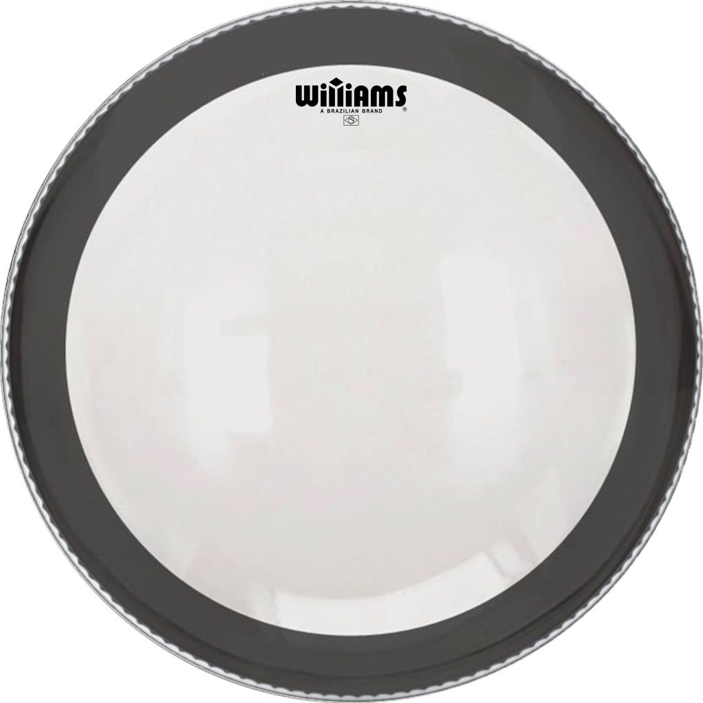 Williams W1SC-7MIL-22 Clear Silent Circle Series Пластик для бас-барабана 22", прозрачный