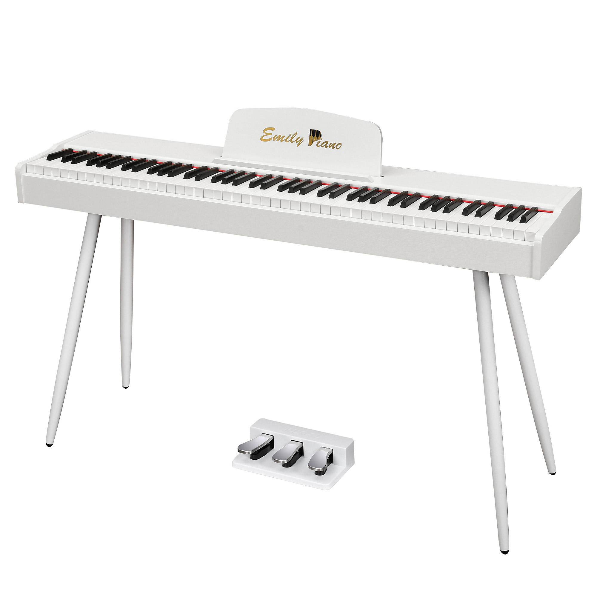 EMILY PIANO D-47 WH - цифровое фортепиано, белое матовое