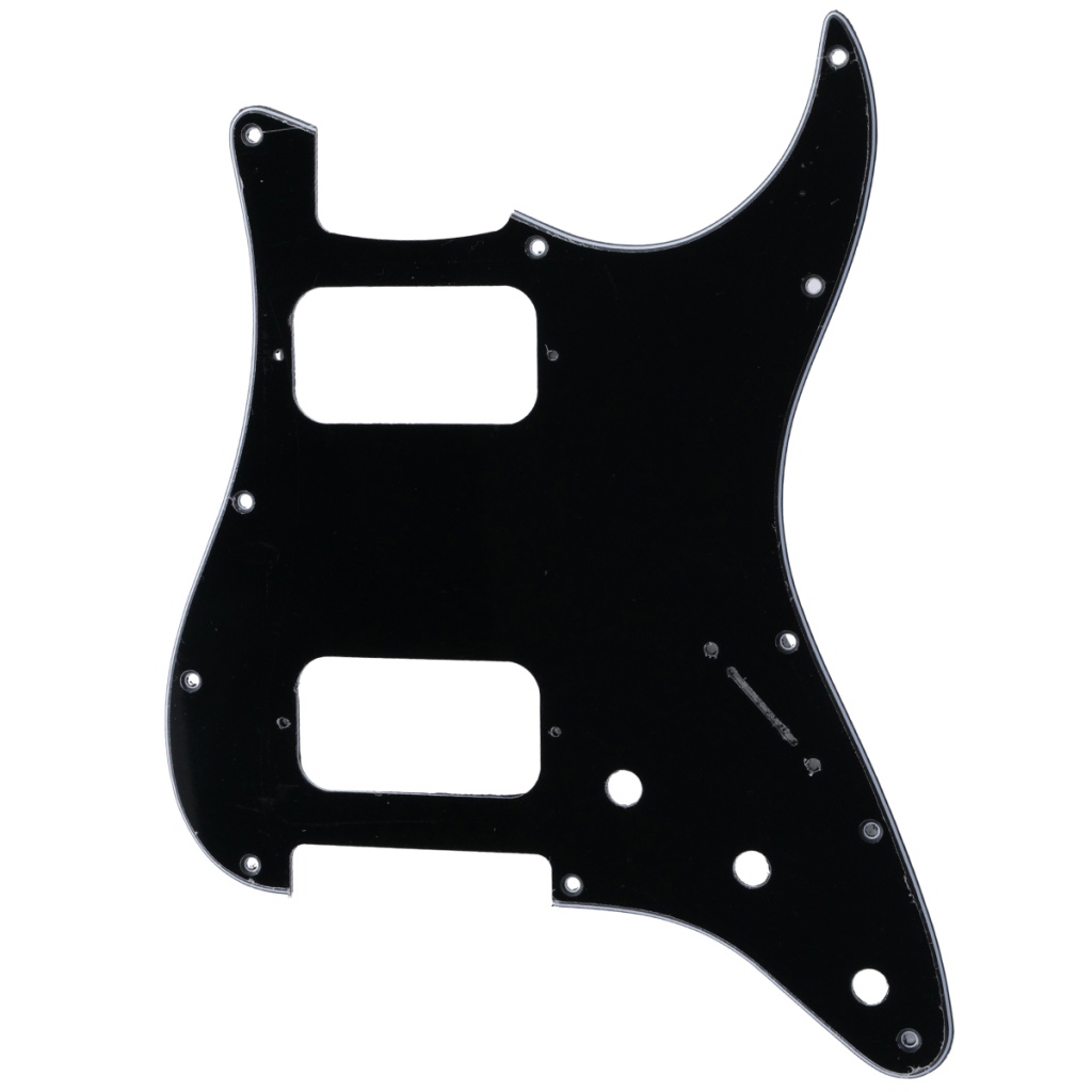 Musiclily MX2248BK - пикгард для электрогитары Fender Stratocaster HH, 3 слоя, черная