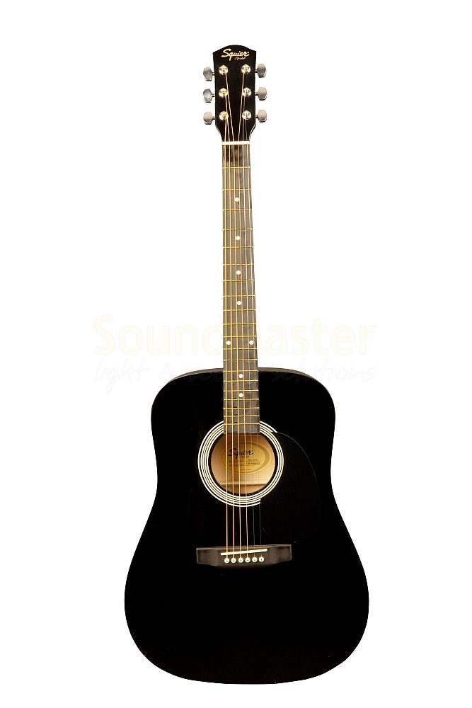 FENDER SQUIER SA-105 BLACK акустическая гитара