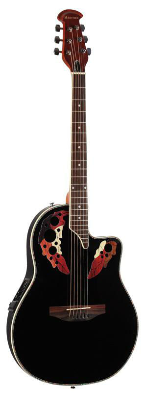 MARTINEZ W-164 P / BK электроакустическая гитара