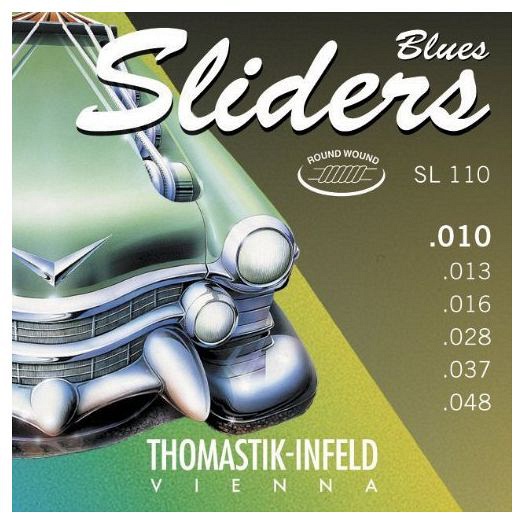 Thomastik SL110 струны для электрогитары, Sliders