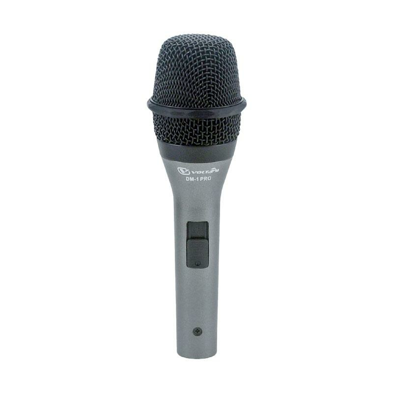 VOLTA DM-1 PRO - Профессиональный динамический вокальный микрофон с включателем.