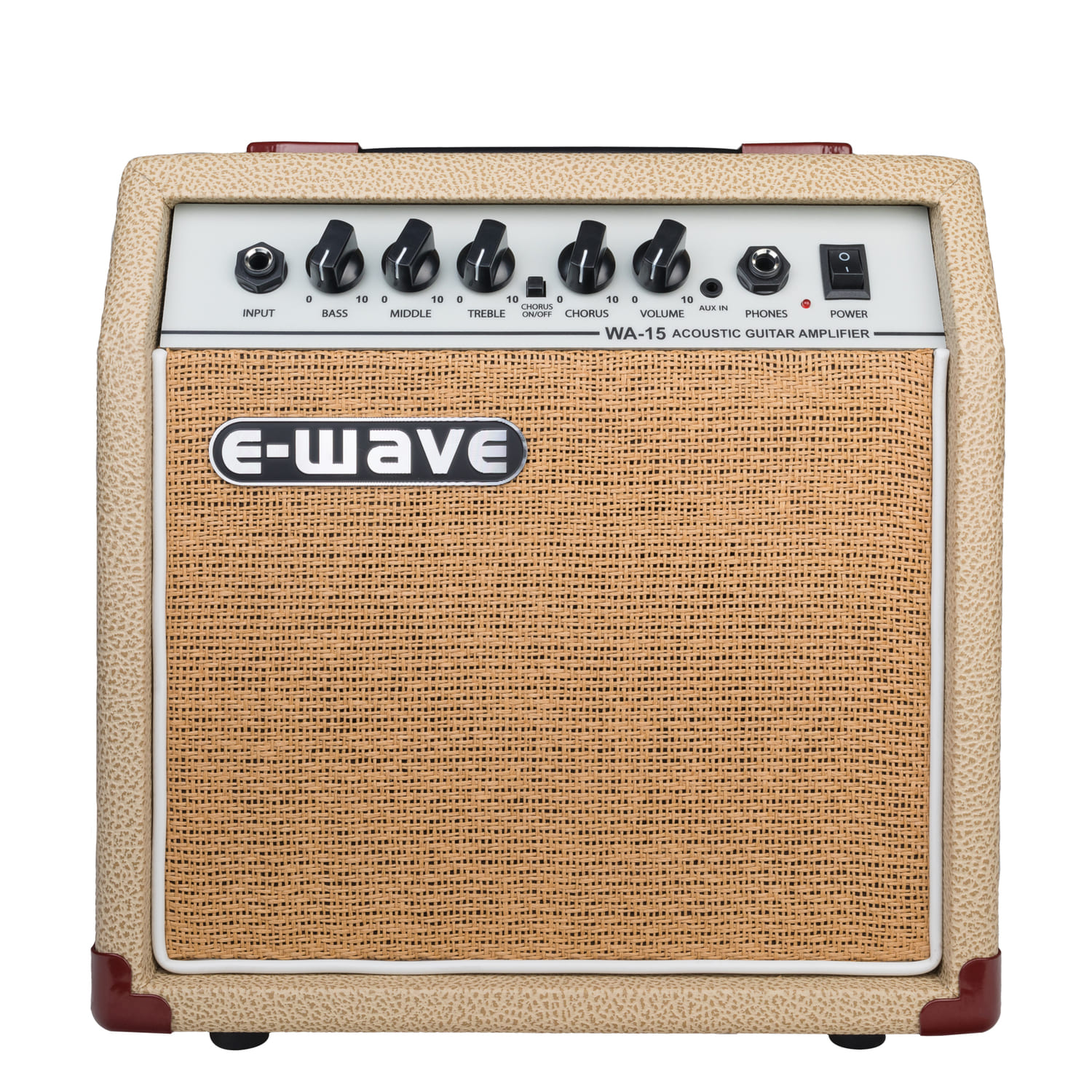 E-WAVE WA-15 Комбоусилитель для акустической гитары,1x6.5', 15 Вт