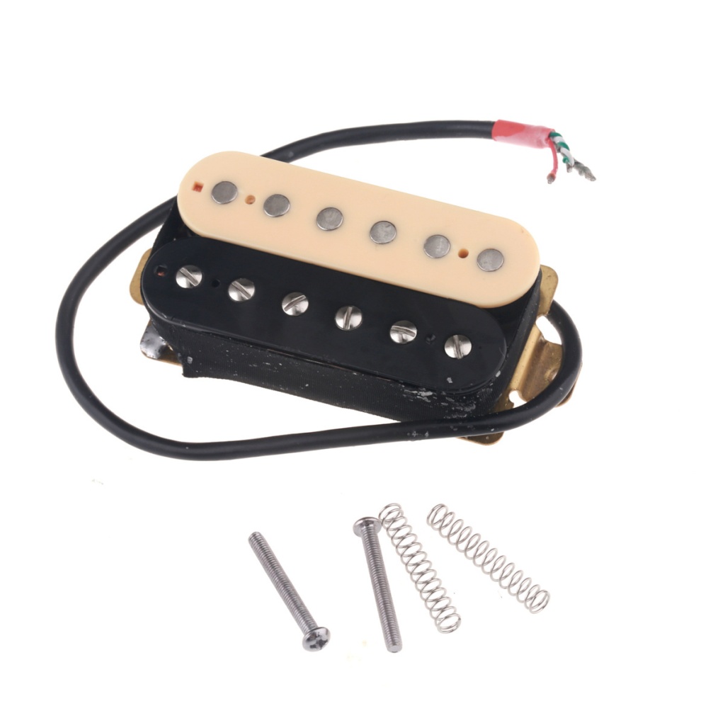 Musiclily M433 - звукосниматель хамбакер, нековый(neck), кремовый/черный