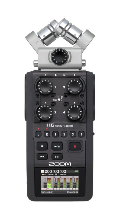 Zoom H6 Ручной рекордер-портастудия