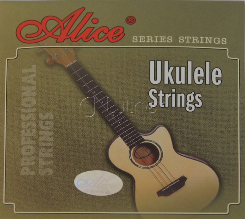Alice AU04 Комплект струн для укулеле, прозрачный нейлон