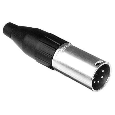 Amphenol AC5M XLR 5 штекер на кабель диаметром 3-6.5 мм