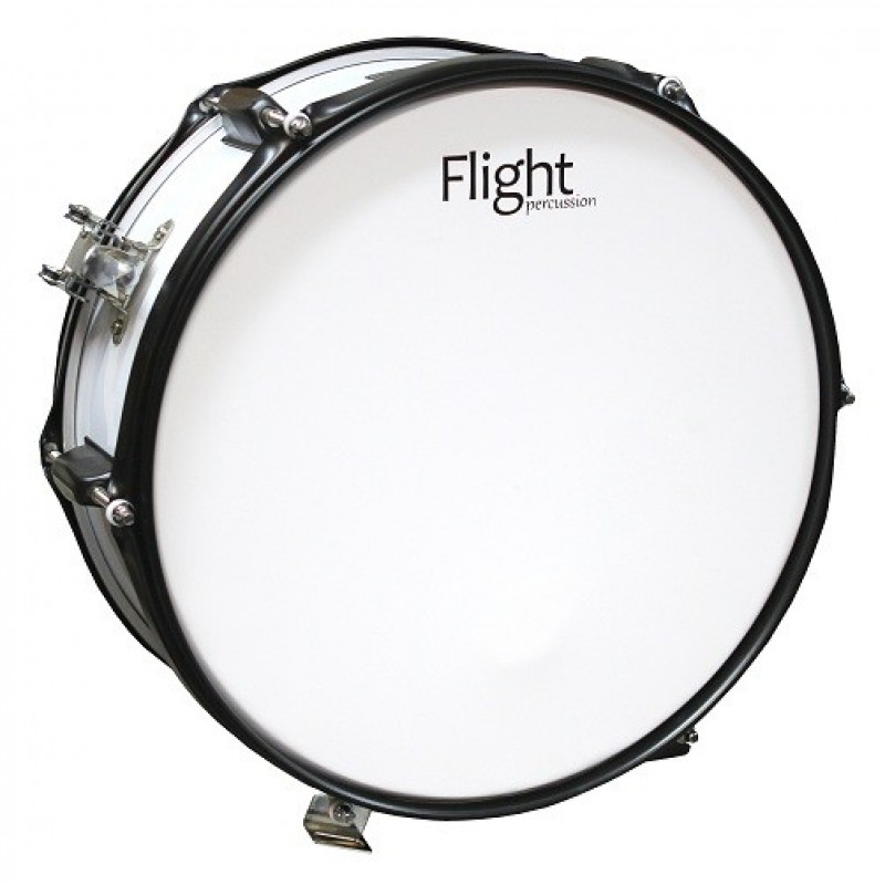 FLIGHT FMS-1455WH Маршевый барабан. В комплекте палочки и ремень для барабана.Размер: 14'x5,5'. Цвет