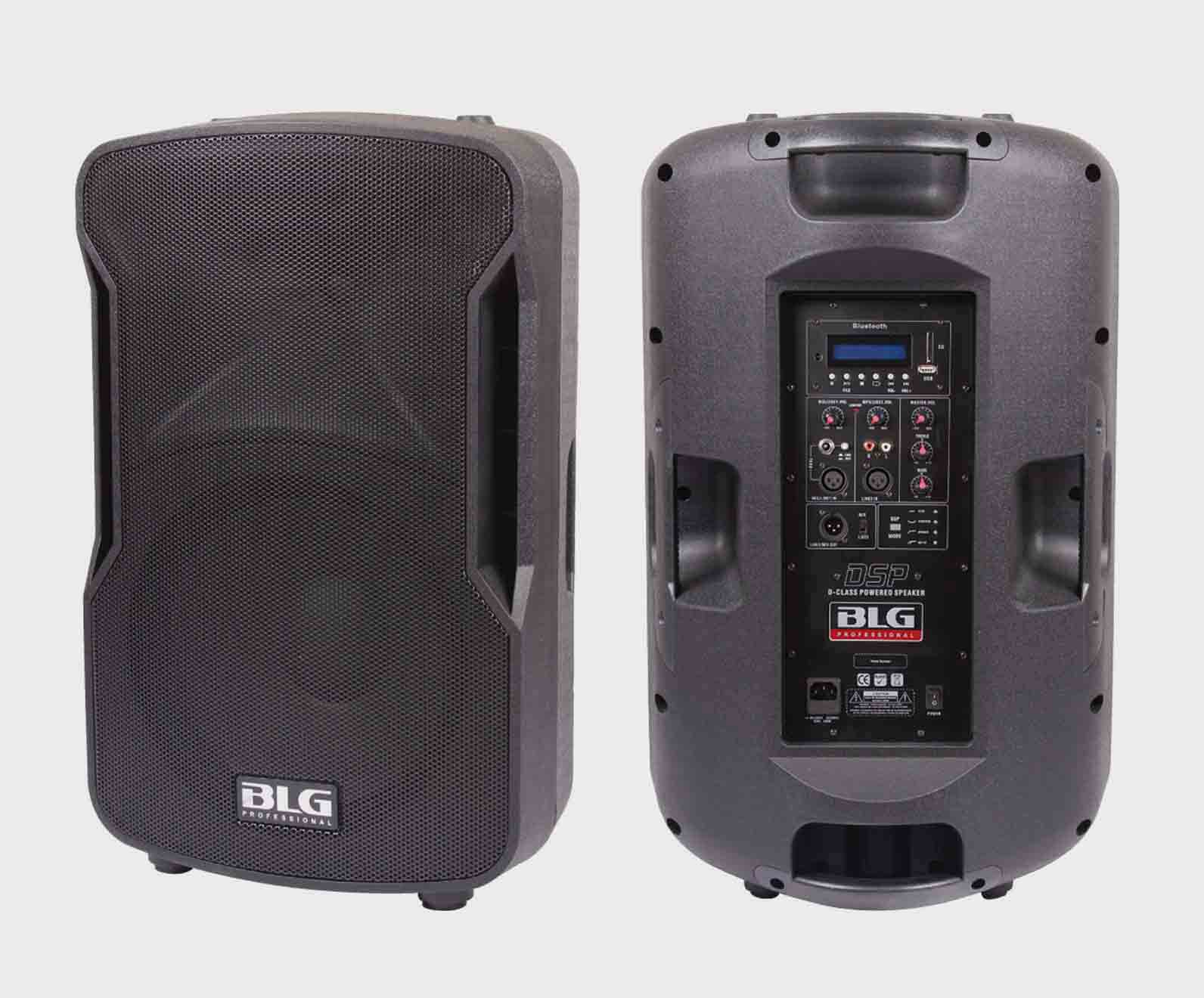 BLG BP 13-15A10 - активная акустическая система, 300Вт, SPL 122дБ/130дБ, 45Гц-20кГц, MP3, Bluetooth